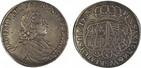 Germany Saxony-Albertine 1704, 2/3 Thaler , in Almost Very Fine conditionKM 685