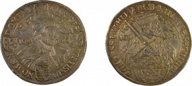 Germany, Saxony-Albertine, 1630, Thaler, in VF-EF details condition Traces of old tooling on the fields of both sides KM-412 / Dav-7605A