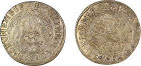 Poland 1663, 18 Groszy , in Extra-Fine to Almost Uncirculated conditionKM 35