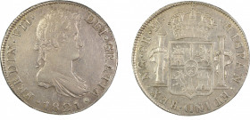 Guatemala 1821 NG M, 8 Reales, in about extra fine condition
KM-69