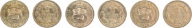 Venezuela 3 coin lot of 1936, 5 Centimos , in Uncirculated condition

Y 27
