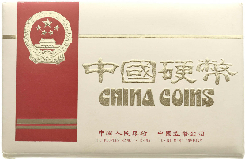 CHINA und Südostasien
China
Volksrepublik, seit 1949
Kursmünzensatz 1984. Mit...