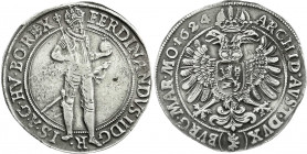 Römisch Deutsches Reich
Haus Habsburg
Ferdinand II., 1619-1637
Reichstaler 1624, Joachimsthal.
sehr schön, leicht korr. Stempel, schöne Patina. He...