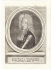 Altdeutsche Münzen und Medaillen
Baden-Baden
Ludwig Wilhelm, 1677-1707
Portrait-Kupferstich des Markgrafen aus dem Jahre 1717. 26,5 X 19,3 cm. Aus ...