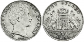 Altdeutsche Münzen und Medaillen
Bayern
Ludwig I., 1825-1848
Doppelgulden 1845. fast vorzüglich, kl. Randfehler, schöne Patina. Jaeger 63. Thun 89....