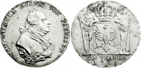 Altdeutsche Münzen und Medaillen
Brandenburg-Preußen
Friedrich Wilhelm II., 1786-1797
Reichstaler 1795 A, Berlin. vorzügliches Prachtexemplar, selt...