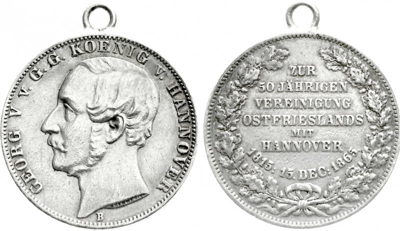 Altdeutsche Münzen und Medaillen
Braunschweig-Calenberg-Hannover
Georg V., 185...