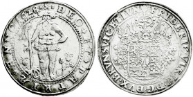 Altdeutsche Münzen und Medaillen
Braunschweig-Wolfenbüttel
Friedrich Ulrich, 1613-1634
Reichstaler 1628 HS, Clausthal (Henning Schreiber). Wilder M...