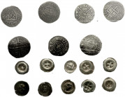 Altdeutsche Münzen und Medaillen
Deutscher Orden
Lots
17 Silbermünzen des Mittelalters: 10 Hohlpfennige, 7 Schillinge (Wynrich von Knyprode, Michae...