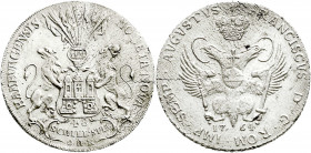 Altdeutsche Münzen und Medaillen
Hamburg-Stadt
Speciestaler zu 48 Schilling 1764 O.H.K. Mit Titel Franz I.
vorzüglich/Stempelglanz, kl. Schrötlings...
