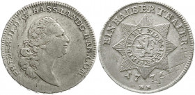 Altdeutsche Münzen und Medaillen
Hessen-Kassel
Friedrich II., 1760-1785
1/2 Sterntaler 1776 BR. sehr schön, justiert. Schütz 1946. 