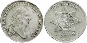 Altdeutsche Münzen und Medaillen
Hessen-Kassel
Friedrich II., 1760-1785
Sterntaler 1778 BR. sehr schön, Schrötlingsfehler. Schütz 1962. Davenport. ...