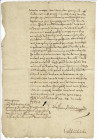Altdeutsche Münzen und Medaillen
Jülich/-Berg
Wolfgang Wilhelm, 1624-1653
Eigenhändiger Brief, Düsseldorf 24. März 1634. Anweisung an seine Getreue...