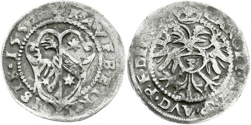 Altdeutsche Münzen und Medaillen
Kaufbeuren, Stadt
3 Kreuzer 1552. fast sehr s...