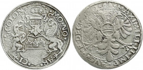 Altdeutsche Münzen und Medaillen
Köln-Stadt
Reichstaler 1570. Mit Titel Maximilian II. 27,60 g.
schön/sehr schön, korrod. Fundexemplar, Rand überar...