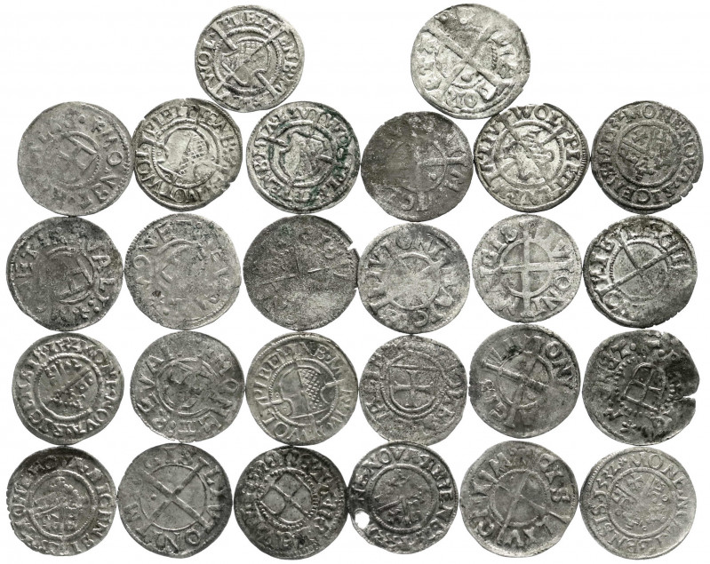 Altdeutsche Münzen und Medaillen
Livländischer Orden
Lots
26 X Schilling aus ...