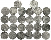 Altdeutsche Münzen und Medaillen
Livländischer Orden
Lots
26 X Schilling aus 1532 bis 1557, Reval. Wolter von Plettenberg und Wilhelm von Fürstenbe...