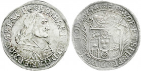 Altdeutsche Münzen und Medaillen
Mainz-Erzbistum
Lothar-Friedrich v. Metternich-Burscheid, 1673-1675
Sortengulden zu 60 Kreuzern 1675, MF (= Matthi...