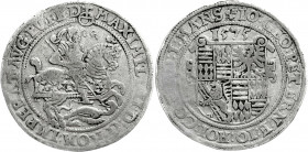 Altdeutsche Münzen und Medaillen
Mansfeld-vorderortische Linie zu Eisleben
Johann Georg, Peter Ernst und Johann Hoyer, 1573-1579
Taler 1575 mit Tit...