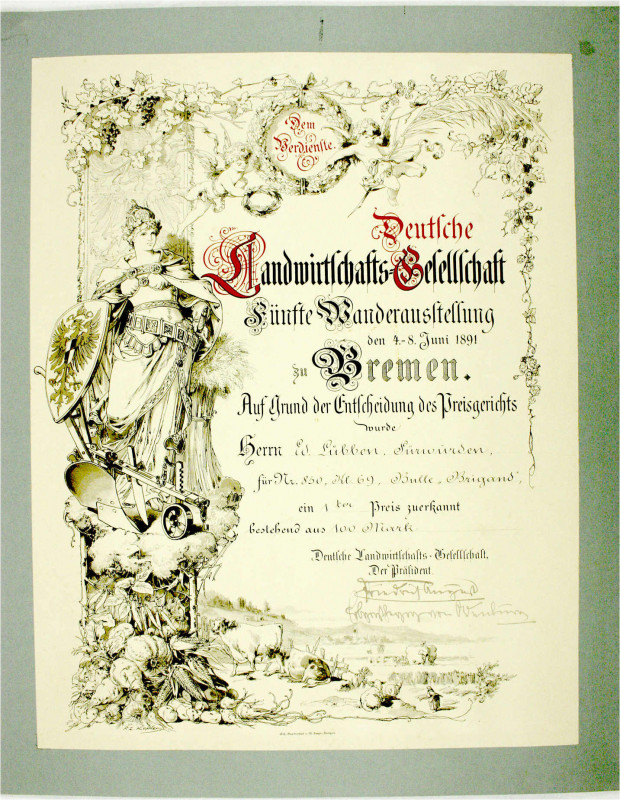 Altdeutsche Münzen und Medaillen
Oldenburg
Friedrich August, 1900-1918
Eigenh...