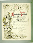 Altdeutsche Münzen und Medaillen
Oldenburg
Friedrich August, 1900-1918
Eigenhändige Unterschrift des Erbgroßherzogs als Präsident der DLG (Deutsche...