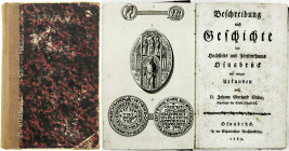 Altdeutsche Münzen und Medaillen
Osnabrück
Bistum
Buch: STÜVE, JOHANN EBERHARD. Beschreibung und Geschichte des Hochstifts und Fürstentums Osnabrüc...