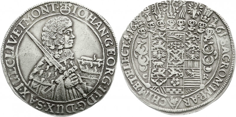 Altdeutsche Münzen und Medaillen
Sachsen-Albertinische Linie
Johann Georg II.,...