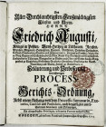 Altdeutsche Münzen und Medaillen
Sachsen-Albertinische Linie
Friedrich August I., 1694-1733
Buch: Erläuterung und Verbesserung der bißherigen Proce...