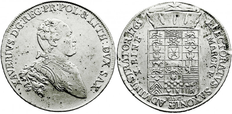 Altdeutsche Münzen und Medaillen
Sachsen-Albertinische Linie
Xaver, 1762-1768...