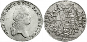 Altdeutsche Münzen und Medaillen
Sachsen-Albertinische Linie
Friedrich August III., 1763-1806
Konventionstaler 1778 EDC, Dresden. vorzüglich/Stempe...