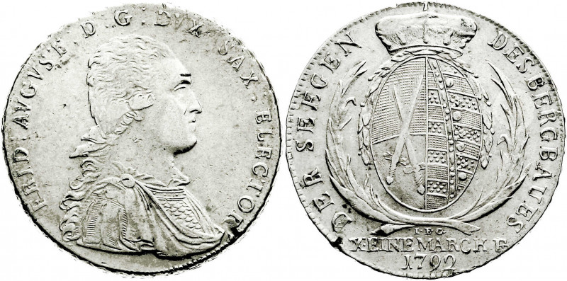 Altdeutsche Münzen und Medaillen
Sachsen-Albertinische Linie
Friedrich August ...