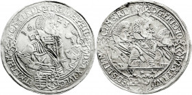 Altdeutsche Münzen und Medaillen
Sachsen-Altenburg
Johann Philipp und seine drei Brüder, 1603-1625
Reichstaler 1623 WA, Saalfeld. sehr schön/vorzüg...