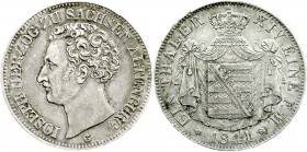 Altdeutsche Münzen und Medaillen
Sachsen-Altenburg
Joseph, 1834-1848
Taler 1841 G. gutes sehr schön, schöne Patina. Jaeger 107. Thun 354. AKS 49. ...