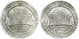 Altdeutsche Münzen und Medaillen
Sachsen-Alt-Weimar
Johann Ernst und seine sieben Brüder, 1605-1619
Reichstaler 1610 WA. sehr schön, Felder gestich...