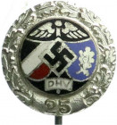 Orden und Ehrenzeichen
Deutschland
Drittes Reich, 1933-1945
Ehrennadel Deutscher Handlungsgehilfen-Verband für 25 Jahre Mitgliedschaft.
vorzüglich...