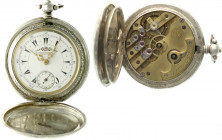 Varia
Uhren
Taschenuhren
Schweizer Herrensavonette Silber 800, ab 1884. Hersteller Billodes (Georges Favre-Jacot, Le Locle) für den türkischen Mark...