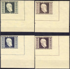 Briefmarken
Ausland
Österreich
Karl Renner 1946, kompletter Satz in postfrischer Kabinetterhaltung, rechte untere Bogenecke.
** Michel 772 B-775 B...