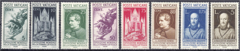 Briefmarken
Ausland
Vatikan
Weltausstellung der Katholischen Presse 1936, kom...