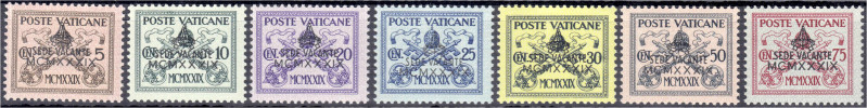 Briefmarken
Ausland
Vatikan
Sede Vacante-Tod von Papst Pius 1939, kompletter ...