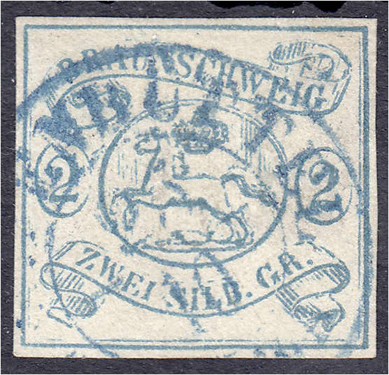 Briefmarken
Deutschland
Altdeutschland
2 Sgr. 1852, sauber gestempelt, blauer...