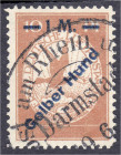 Briefmarken
Deutschland
Deutsches Reich
Gelber Hund 1912, sauber gestempelt, bestens geprüft Brettl BPP. Mi. 200,-€.
gestempelt. Michel IV. 