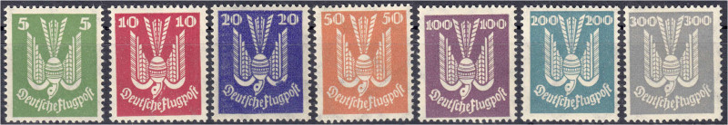 Briefmarken
Deutschland
Deutsches Reich
Holztaube 1924, postfrischer Satz in ...