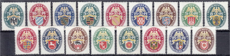 Briefmarken
Deutschland
Deutsches Reich
Nothilfe 1925, 1926, 1928 und 1929, v...