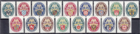 Briefmarken
Deutschland
Deutsches Reich
Nothilfe 1925, 1926, 1928 und 1929, vier komplette Sätze in postfrischer Erhaltung, unsigniert. Mi. 760,-€....