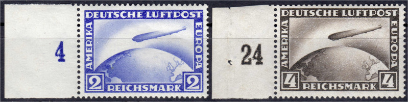 Briefmarken
Deutschland
Deutsches Reich
Flugpostmarken 1926, kompletter Satz ...