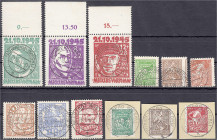 Briefmarken
Deutschland
Alliierte Besetzung (Sowjetische Zone)
Faschismus, Junkerland in Bauernland, Kinderhilfe 1945, vier gestempelte Sätze, fast...