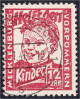 Briefmarken
Deutschland
Alliierte Besetzung (Sowjetische Zone)
12+28 Pf. Kinderhilfe 1945, sauber gestempelt in der Farbe ,,b" dunkelrosa, geprüft ...