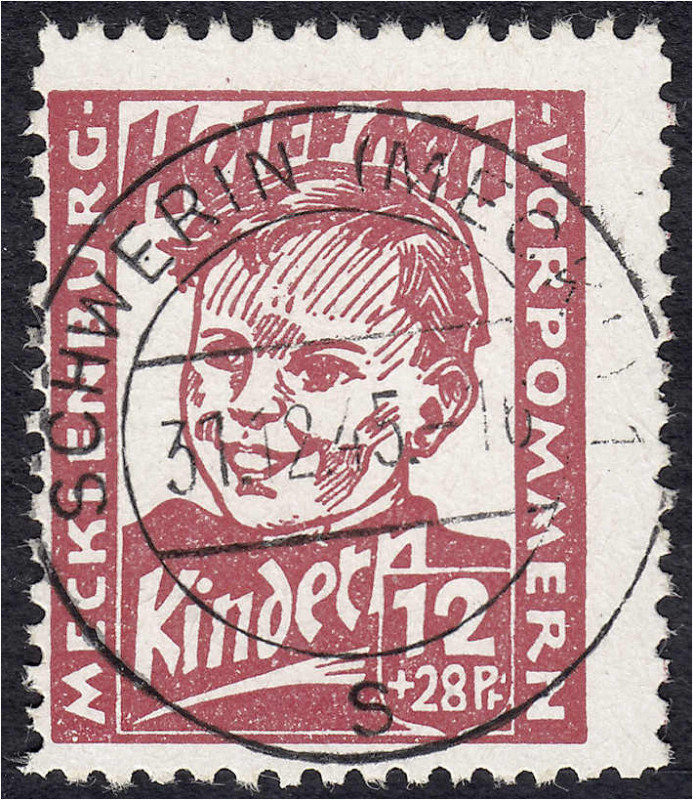 Briefmarken
Deutschland
Alliierte Besetzung (Sowjetische Zone)
12 Pf. Kinderh...