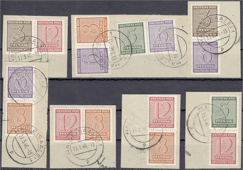 Briefmarken
Deutschland
Alliierte Besetzung (Sowjetische Zone)
Ziffern 1945, ...