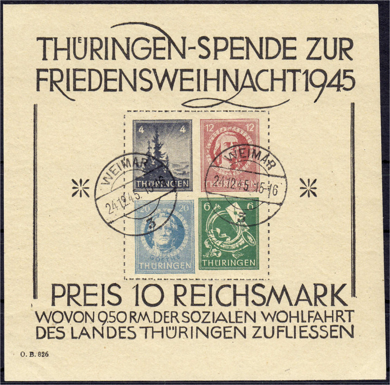 Briefmarken
Deutschland
Alliierte Besetzung (Sowjetische Zone)
Großer Weihnac...